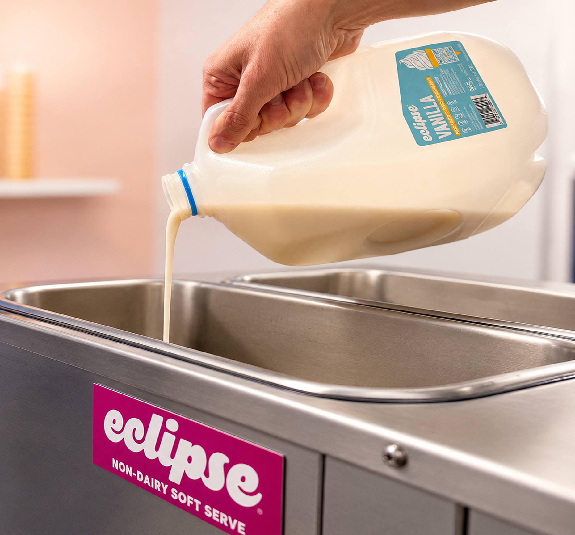 soft serve pour